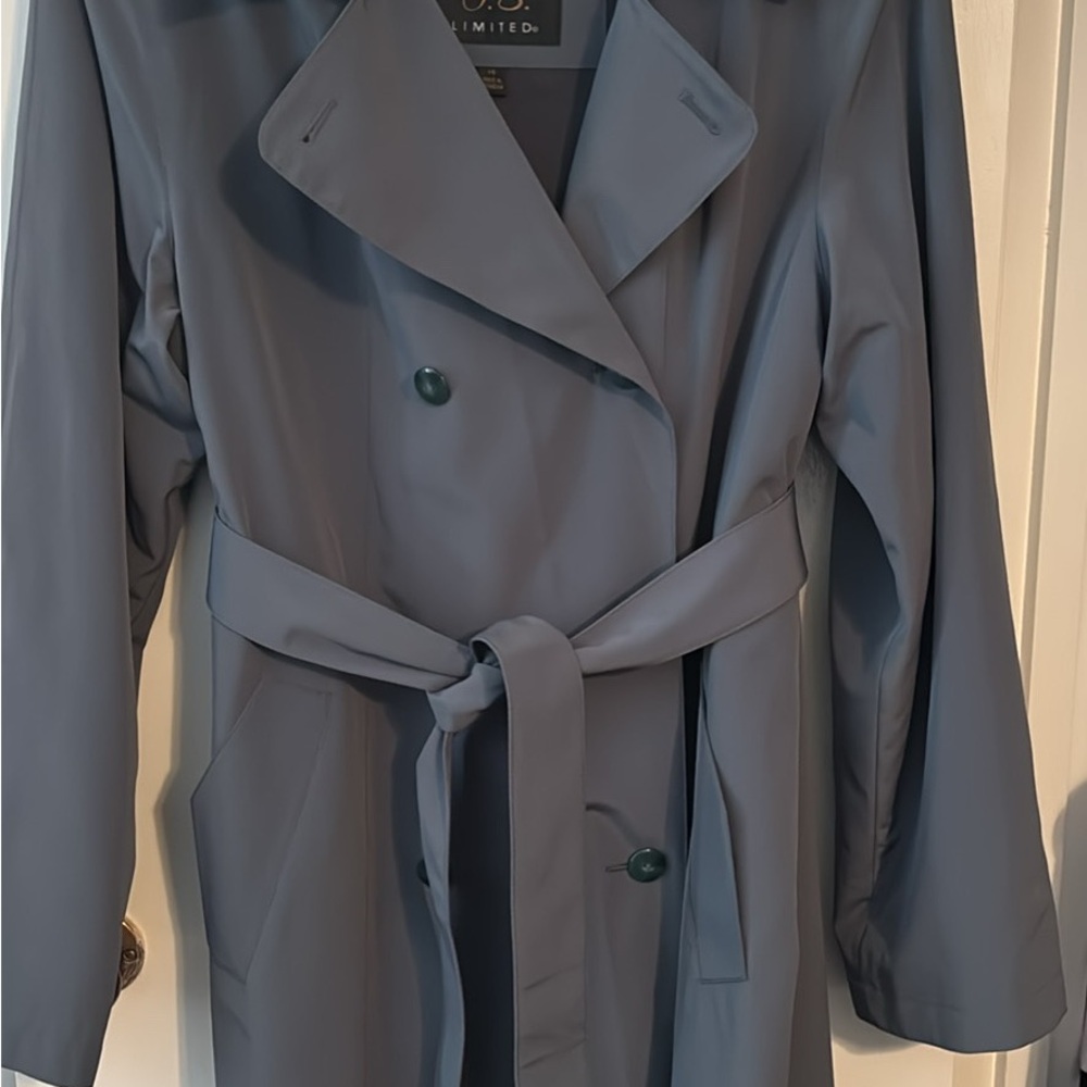 The Fleet Street Limited Classic gray/green Trench Coat